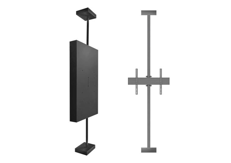 Mockup cutout per Stand da Vetrina di Staffe e Piantane